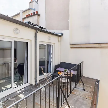 Bnbnova - Jardin Du Luxembourg With Balcony Lejlighed *